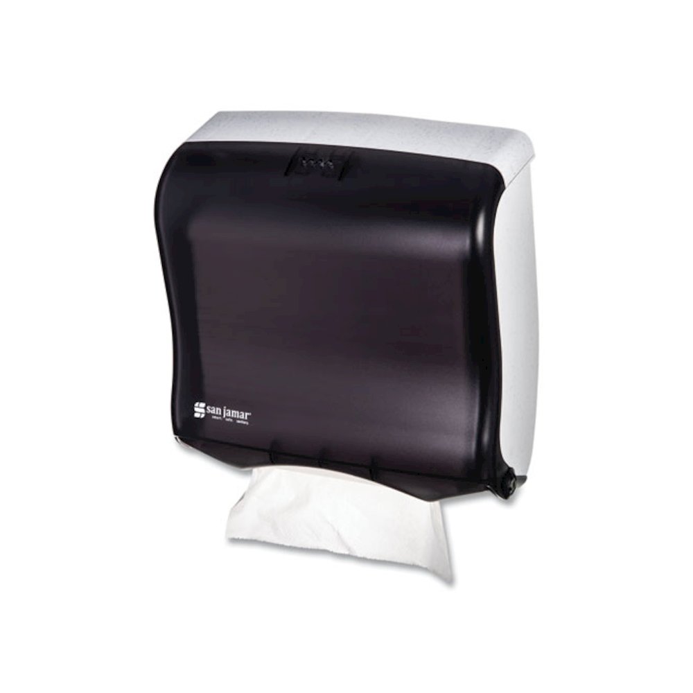 Ultrafold Fusion C-Fold and Multifold Towel Dispenser, 11.5 x 5.5 x 11.5, Black. Picture 2