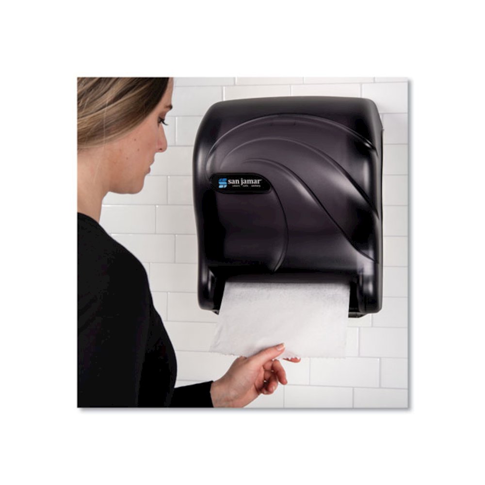 Tear-N-Dry Essence Touchless Towel Dispenser, 11.75 x 9.13 x 14.44, Black Pearl. Picture 5