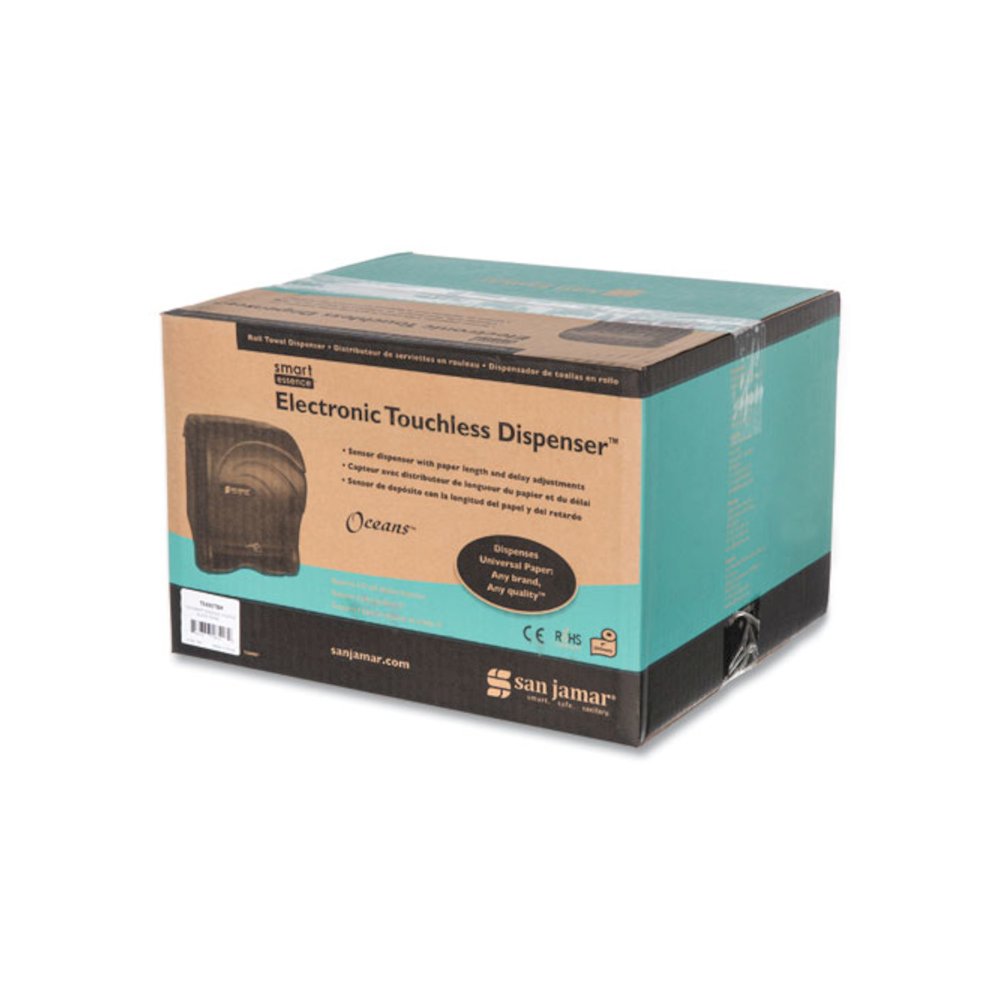 Oceans Smart Essence Electronic Roll Towel Dispenser, 11.88 x 9.1 x 14.4, Black. Picture 7
