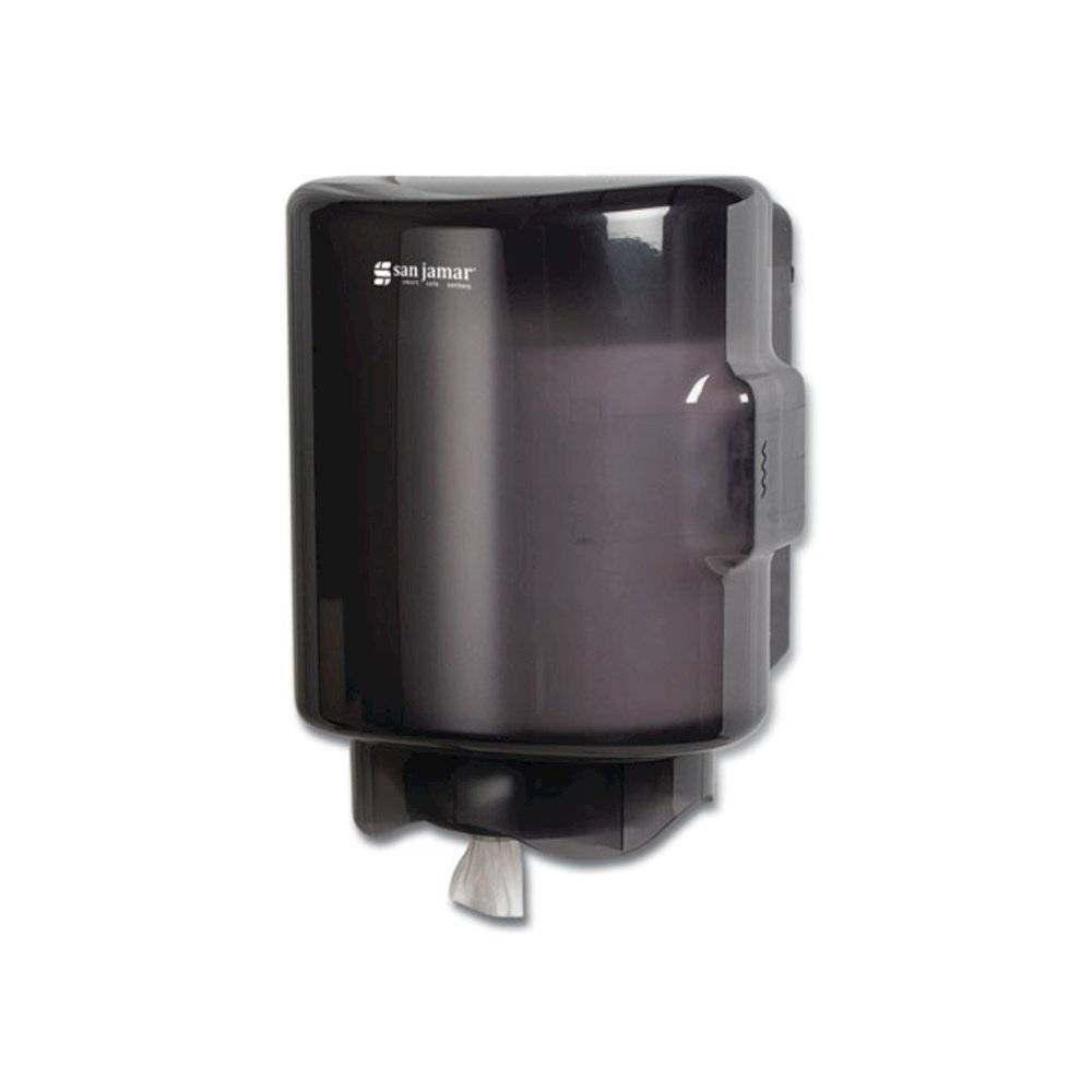 Adjustable Center Pull Towel Dispenser, 10.75 x 10.25 x 13.25, Black Pearl. Picture 2