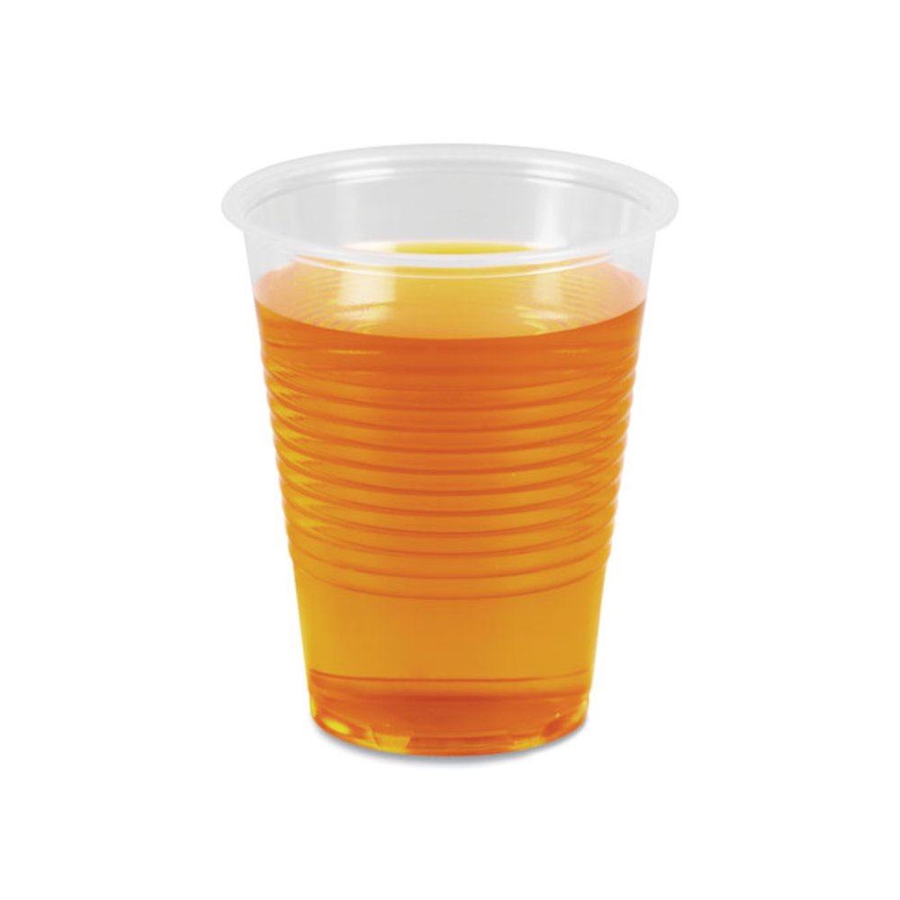 Translucent Plastic Cold Cups, 10 oz, 100/Sleeve, 10 Sleeves/Carton. Picture 5