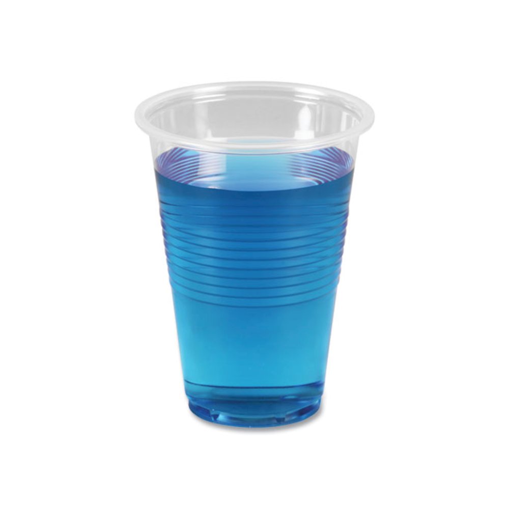 Translucent Plastic Cold Cups, 16 oz, 50/Sleeve, 20 Sleeves/Carton. Picture 5