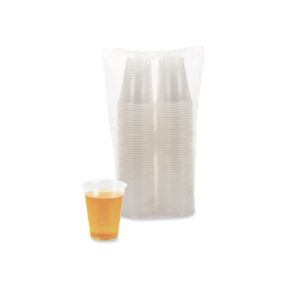 Translucent Plastic Cold Cups, 10 oz, 100/Sleeve, 10 Sleeves/Carton. Picture 3