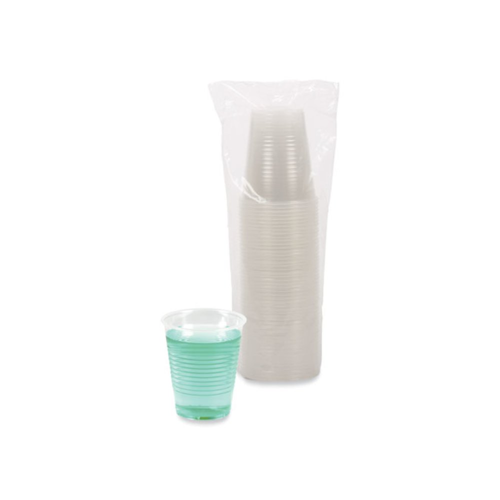 Translucent Plastic Cold Cups, 12 oz, 50/Sleeve, 20 Sleeves/Carton. Picture 3