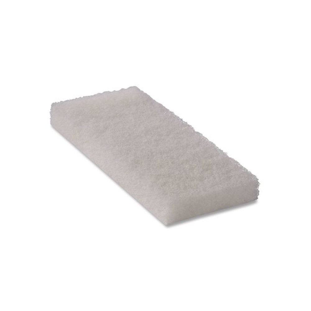 Octopus Light Duty Cleaning Pad, 5" x 9", White, 20/Carton. Picture 2
