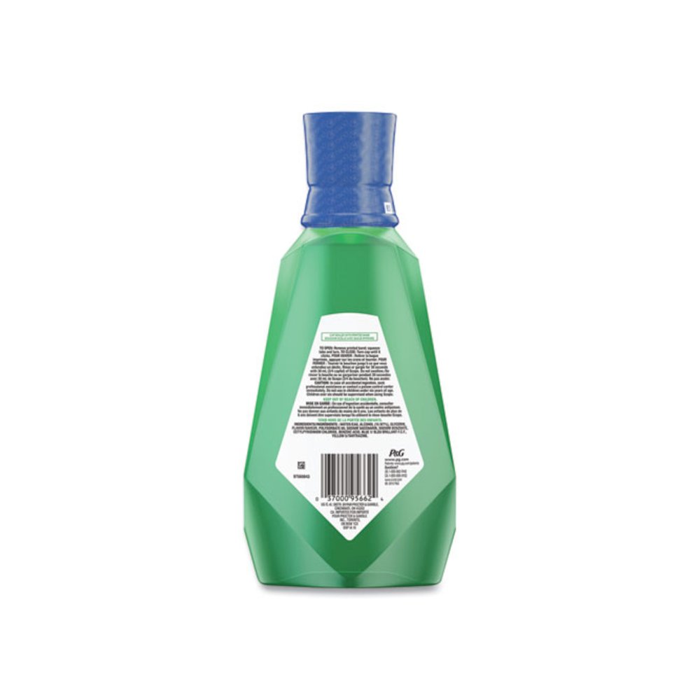 Plus Scope Mouth Rinse, Classic Mint Flavor, 1 L Bottle, 6/Carton. Picture 2