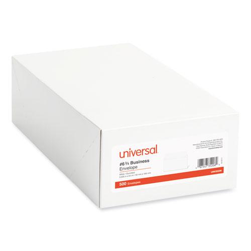 Open-Side Business Envelope, #6 3/4, Square Flap, Gummed Closure, 3.63 x 6.5, White, 500/Box. Picture 2