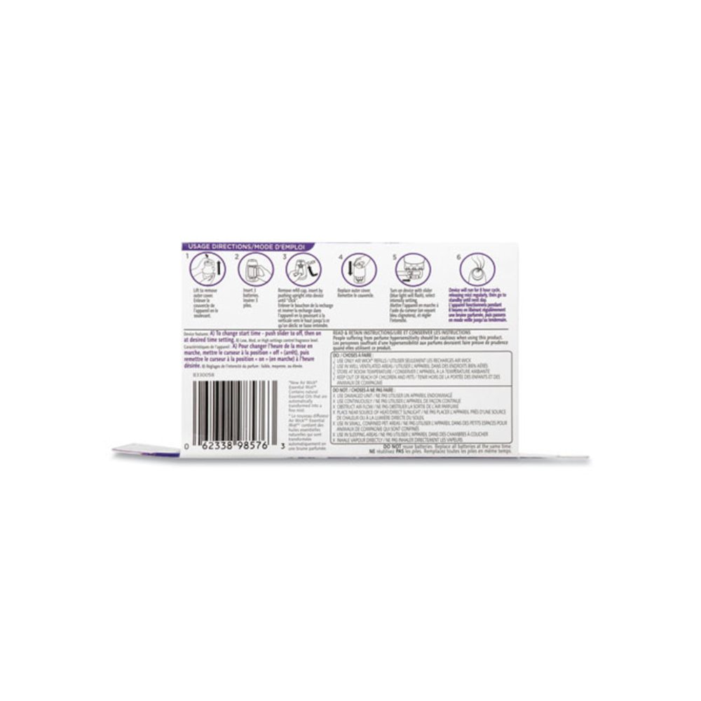 Essential Mist Starter Kit, Lavender and Almond Blossom, 0.67 oz Bottle, 4/Carton. Picture 2