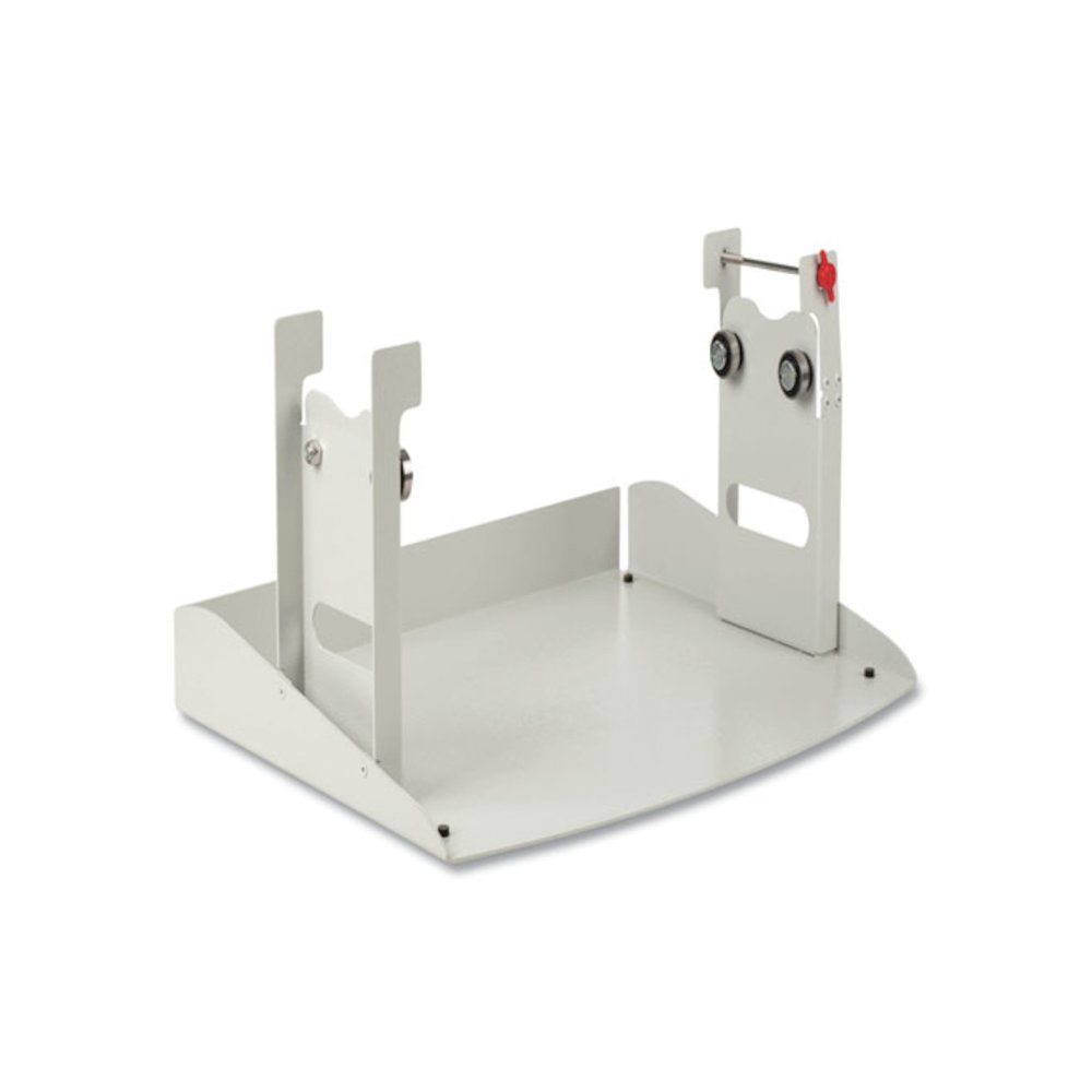 Cushion Lock Protective Wrap Dispenser, For Up to 16" Diameter x 12" Wide Rolls, Steel, Beige. Picture 1