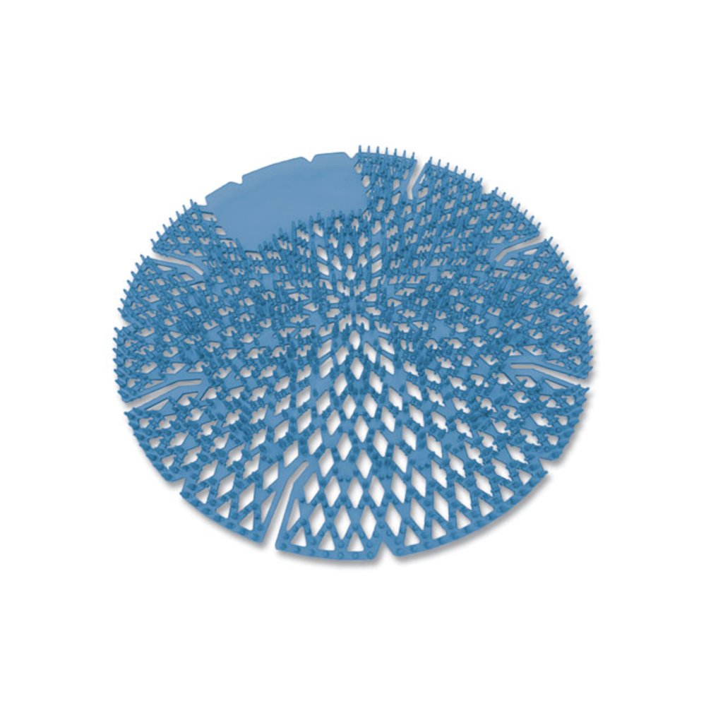 Diamond 3D Urinal Screen, Mountain Air Scent, Blue, 10/Pack, 6 Packs/Carton. Picture 1