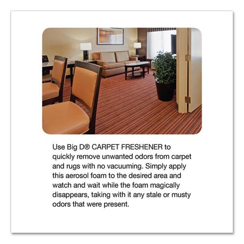 No-Vacuum Carpet Freshener, Fresh Scent, 14 oz Aerosol Spray, 12/Carton. Picture 2