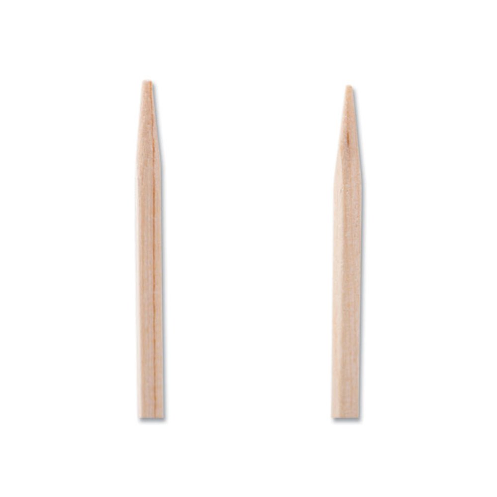 Square Wood Toothpicks, 2.75", Natural, 800/Box, 24 Boxes/Carton. Picture 4