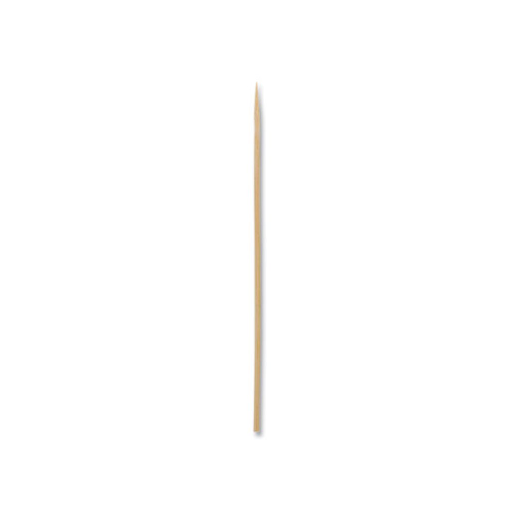 Bamboo Skewers, Paper, 6", Natural, 100/Pack. Picture 1