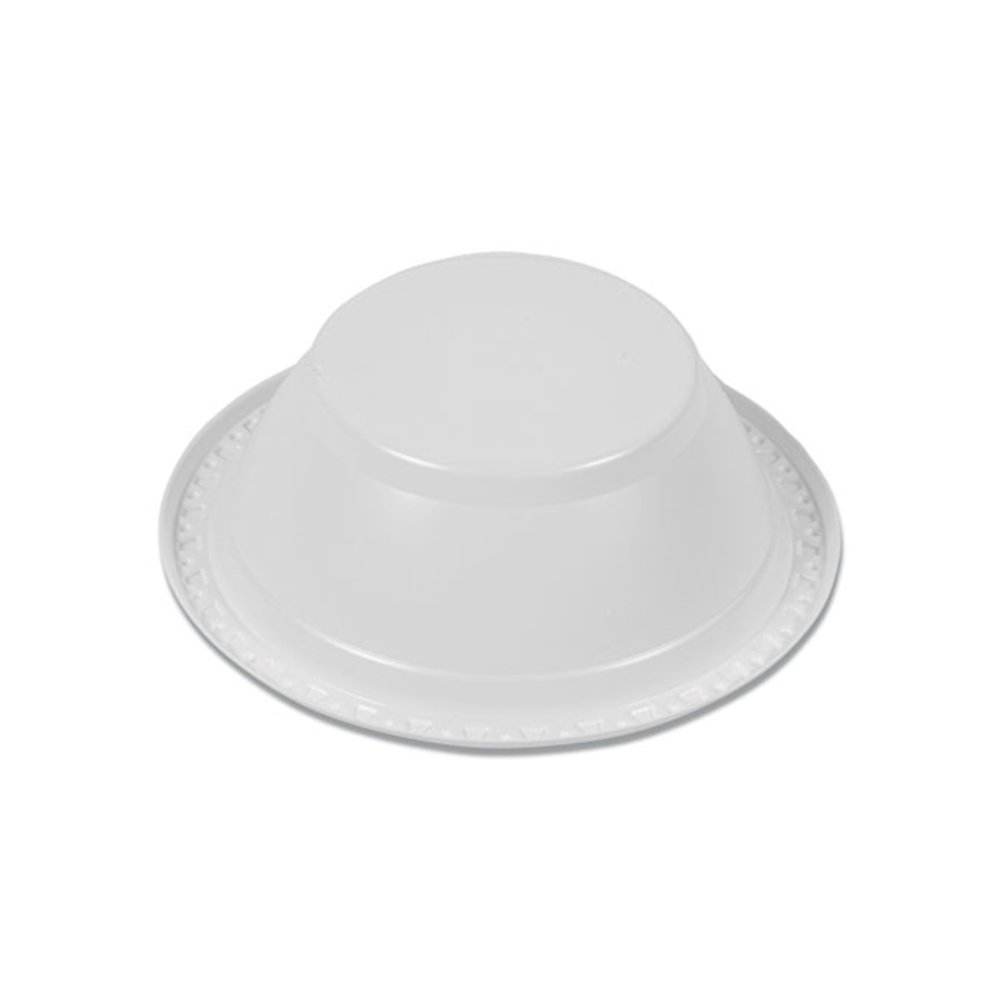 Plastic Dinnerware, Bowl, 5 oz, White, 125/Pack. Picture 4