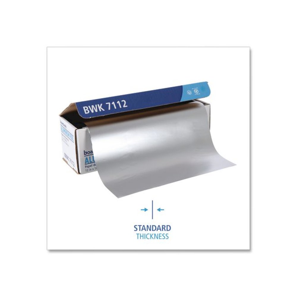 Standard Aluminum Foil Roll, 63 Gauge, 12" x 1,000 ft. Picture 5