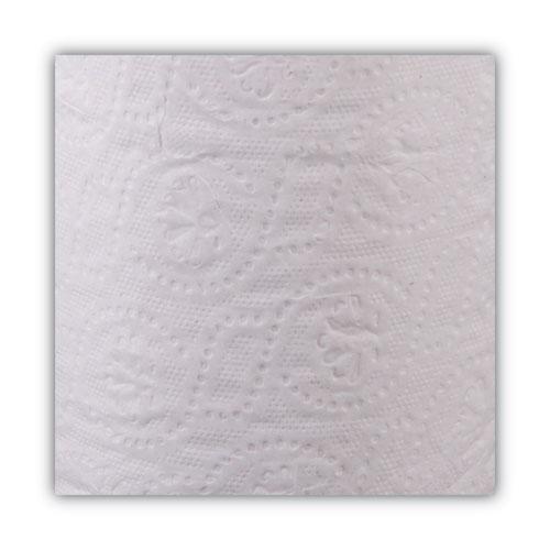2-Ply Toilet Tissue, Septic Safe, White, 125 ft Roll Length, 500 Sheets/Roll, 96 Rolls/Carton. Picture 4