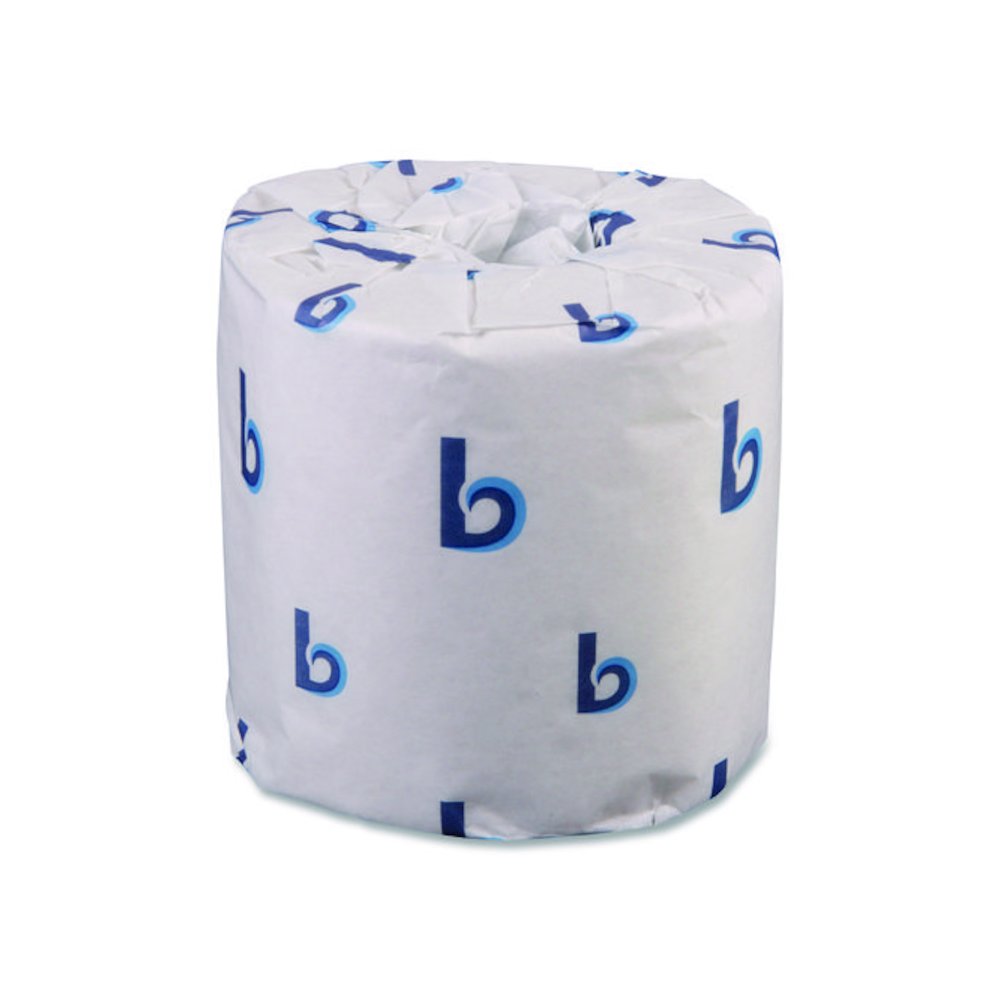 Two-Ply Toilet Tissue, Septic Safe, White, 400 Sheets/Roll, 96 Rolls/Carton. Picture 2