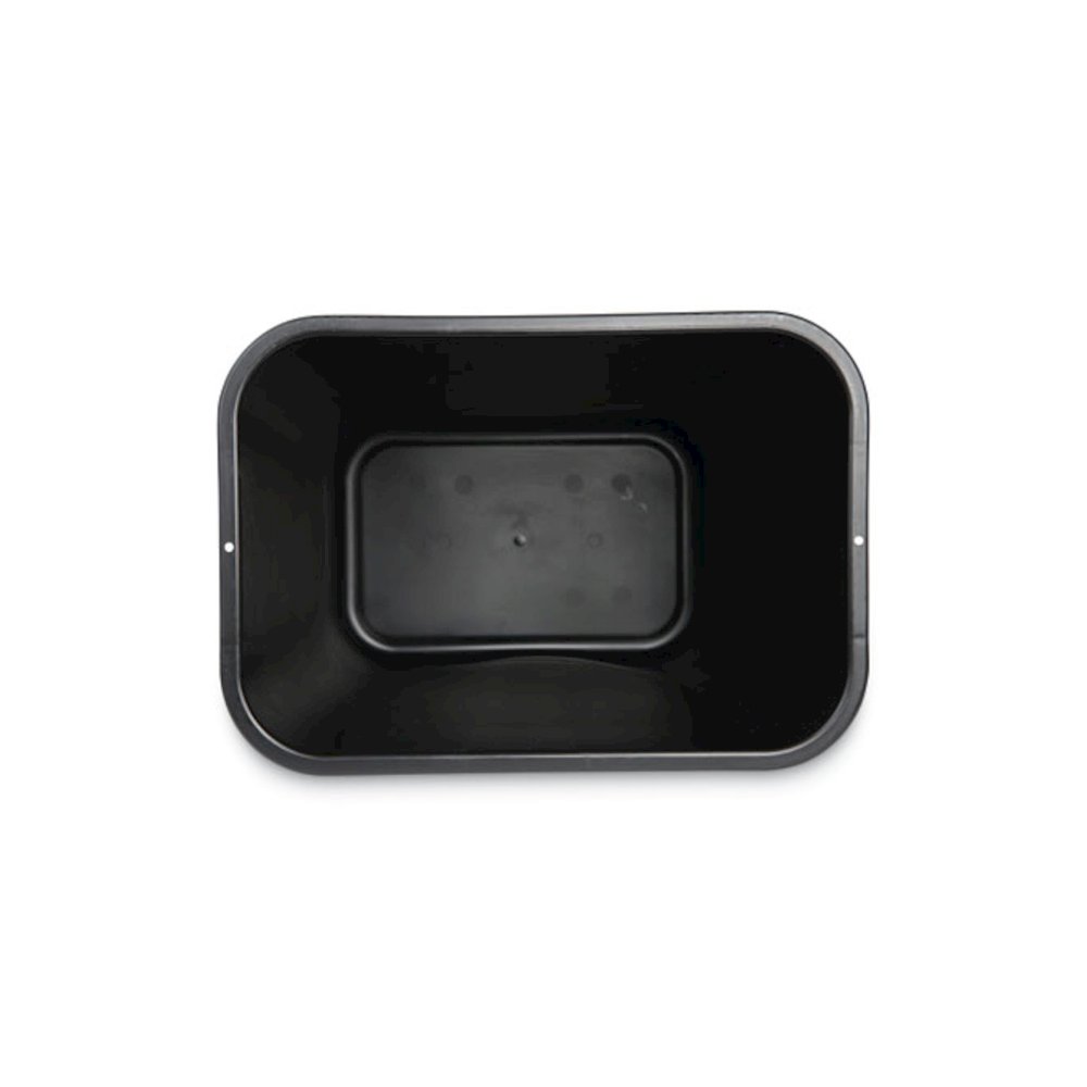 Soft-Sided Wastebasket, 28 qt, Plastic, Black. Picture 5