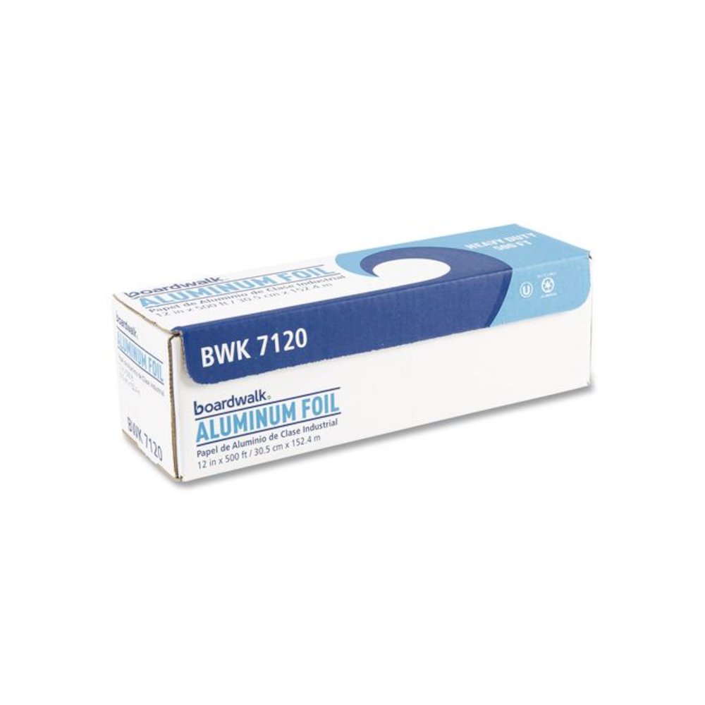 Heavy-Duty Aluminum Foil Roll, 87 Gauge, 12" x 500 ft. Picture 2