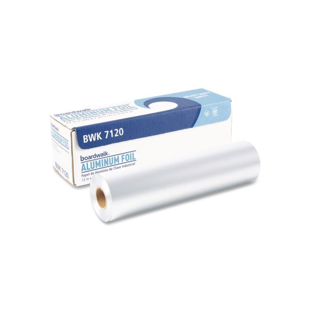 Heavy-Duty Aluminum Foil Roll, 87 Gauge, 12" x 500 ft. Picture 5