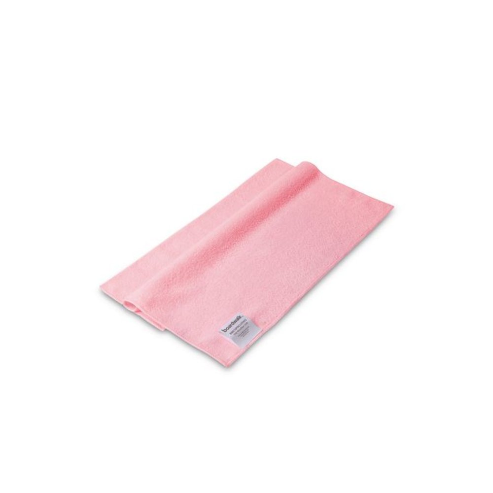 Microfiber Cleaning Cloths, 16 x 16, Pink, 24/Pack. Picture 2