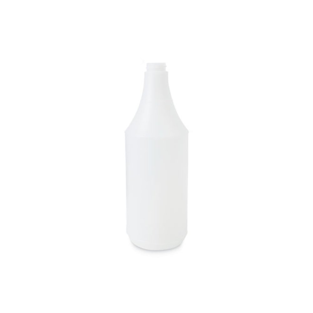 Embossed Plastic Spray Bottle, 32 oz, Clear, 24/Carton. Picture 5