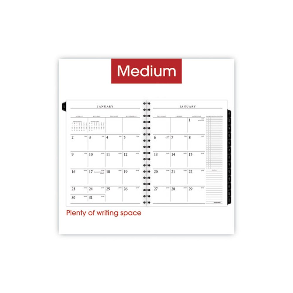 Executive Weekly/Monthly Planner Refill with Hourly Appointments, 8.75 x 6.88, White Sheets, 12-Month (Jan to Dec): 2026. Picture 3