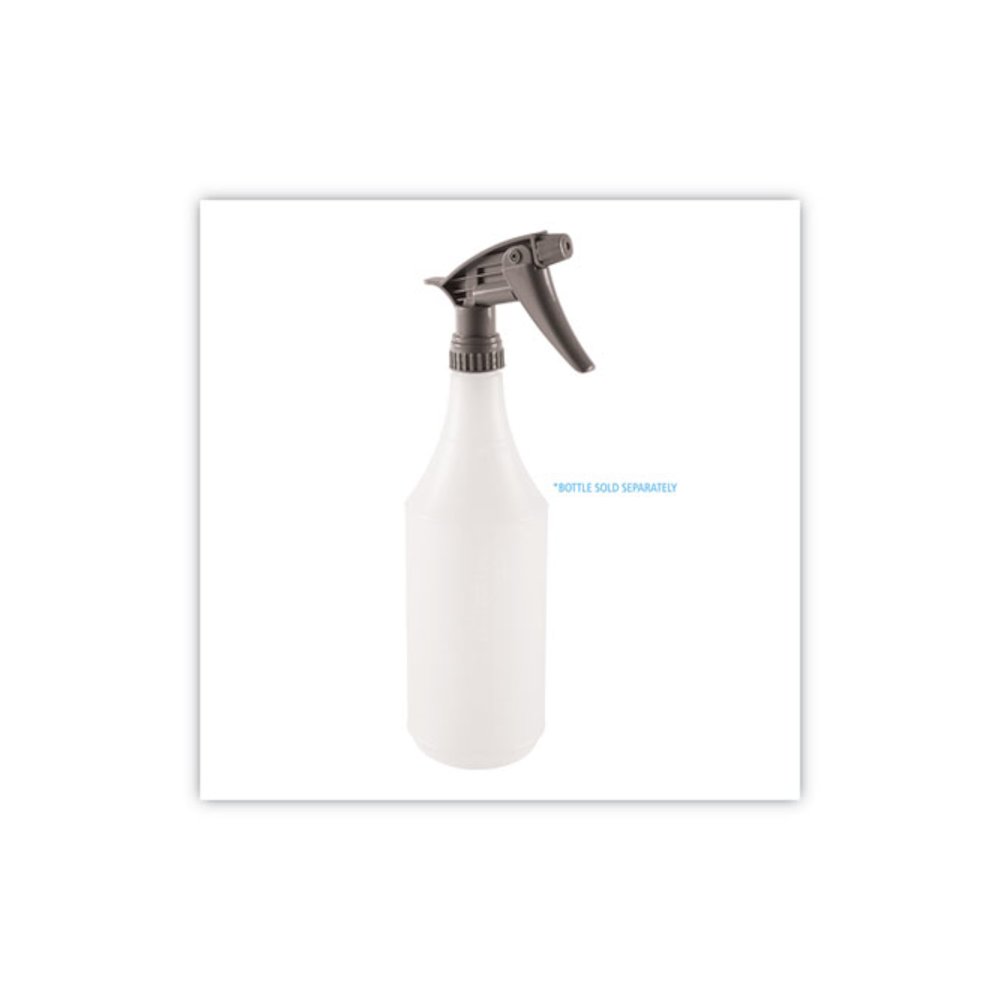 Chemical-Resistant Trigger Sprayer 320CR, Fits 32 oz Bottles, 9.5" Tube, Gray, 24/Carton. Picture 2