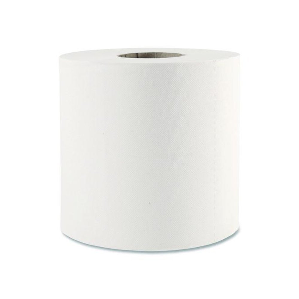 Center-Pull Roll Towels, 2-Ply, 10 x 7.6, White, 600/Roll, 6/Carton. Picture 6