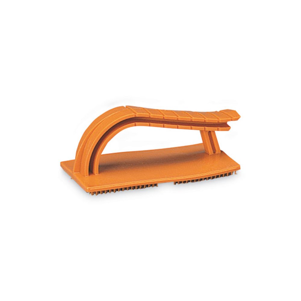 Standard Abrasives Easy Hand Pad Holder, 3.38 x 5.75, Orange. Picture 1