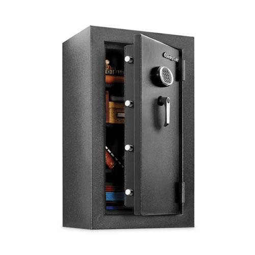 EF4738E Safe, 4.71 cu ft, 21.7w x 19d x 37.7h, Black. Picture 1