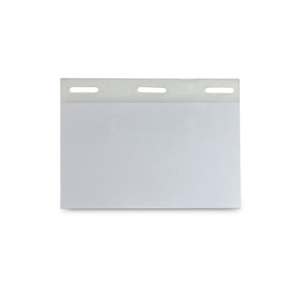 Self-Laminating Magnetic Style Name Badge Holder Kit, 2" x 3", Clear, 20/Box. Picture 3