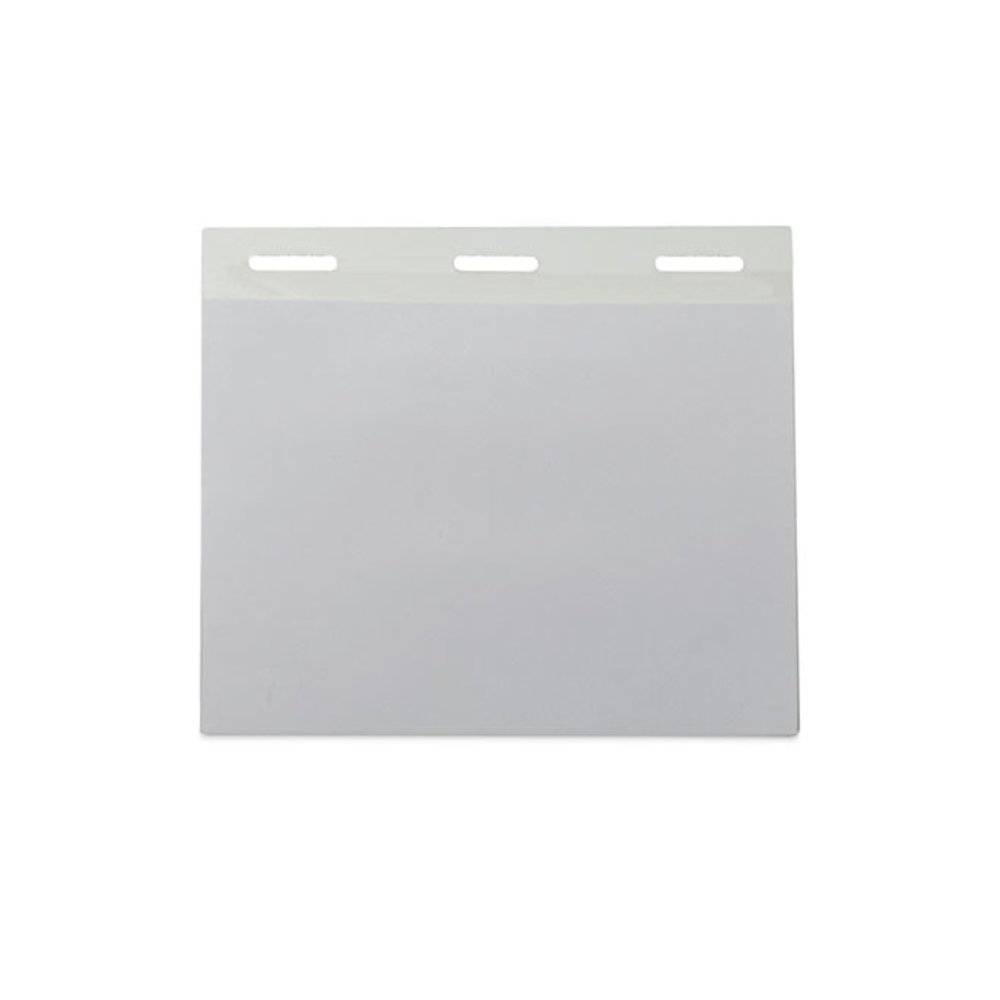 Self-Laminating Magnetic Style Name Badge Holder Kit, 3" x 4", Clear, 20/Box. Picture 2