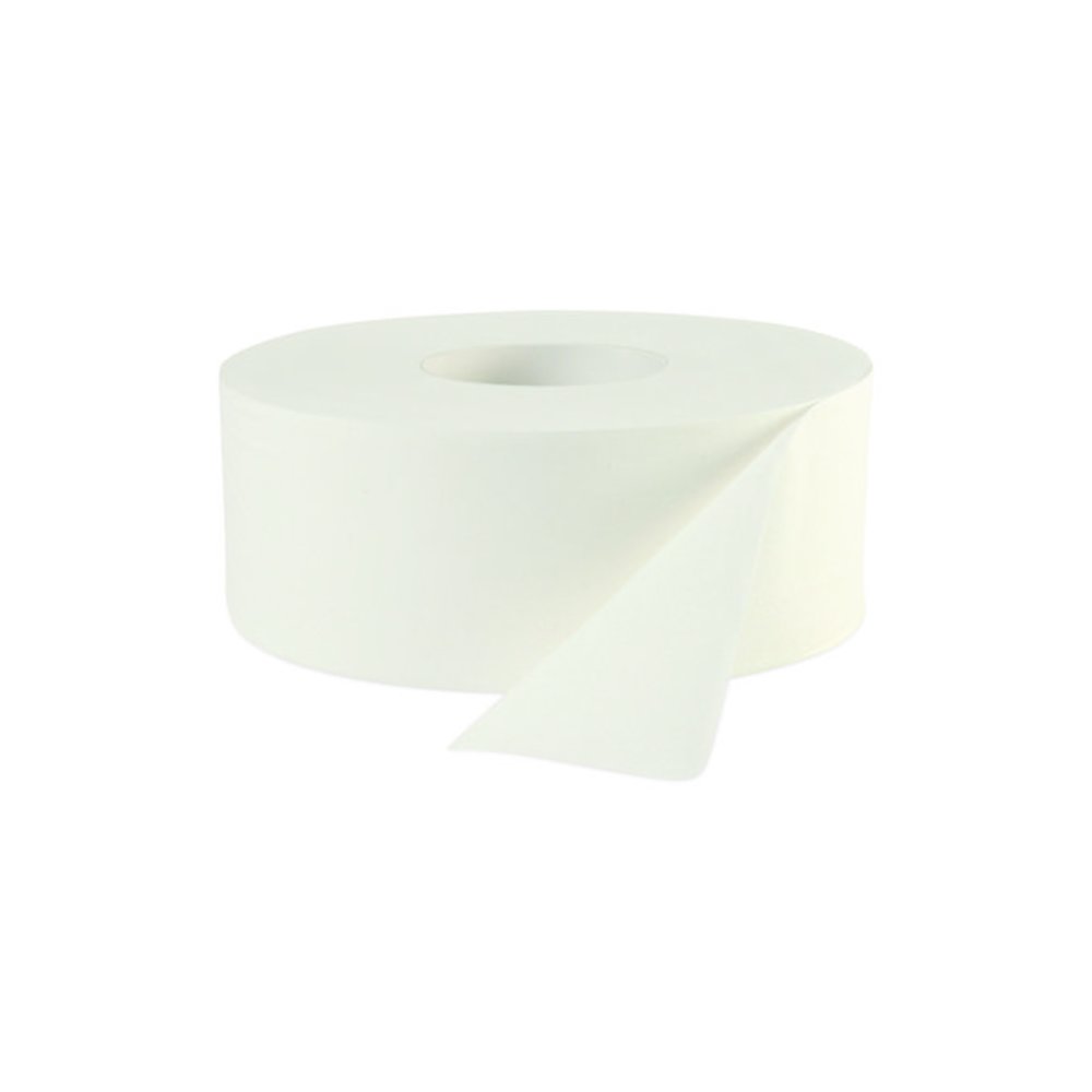 JRT Jumbo Roll Bathroom Tissue, Septic Safe, 2-Ply, 3.3" x 1,000 ft, White, 12 Rolls/Carton. Picture 2