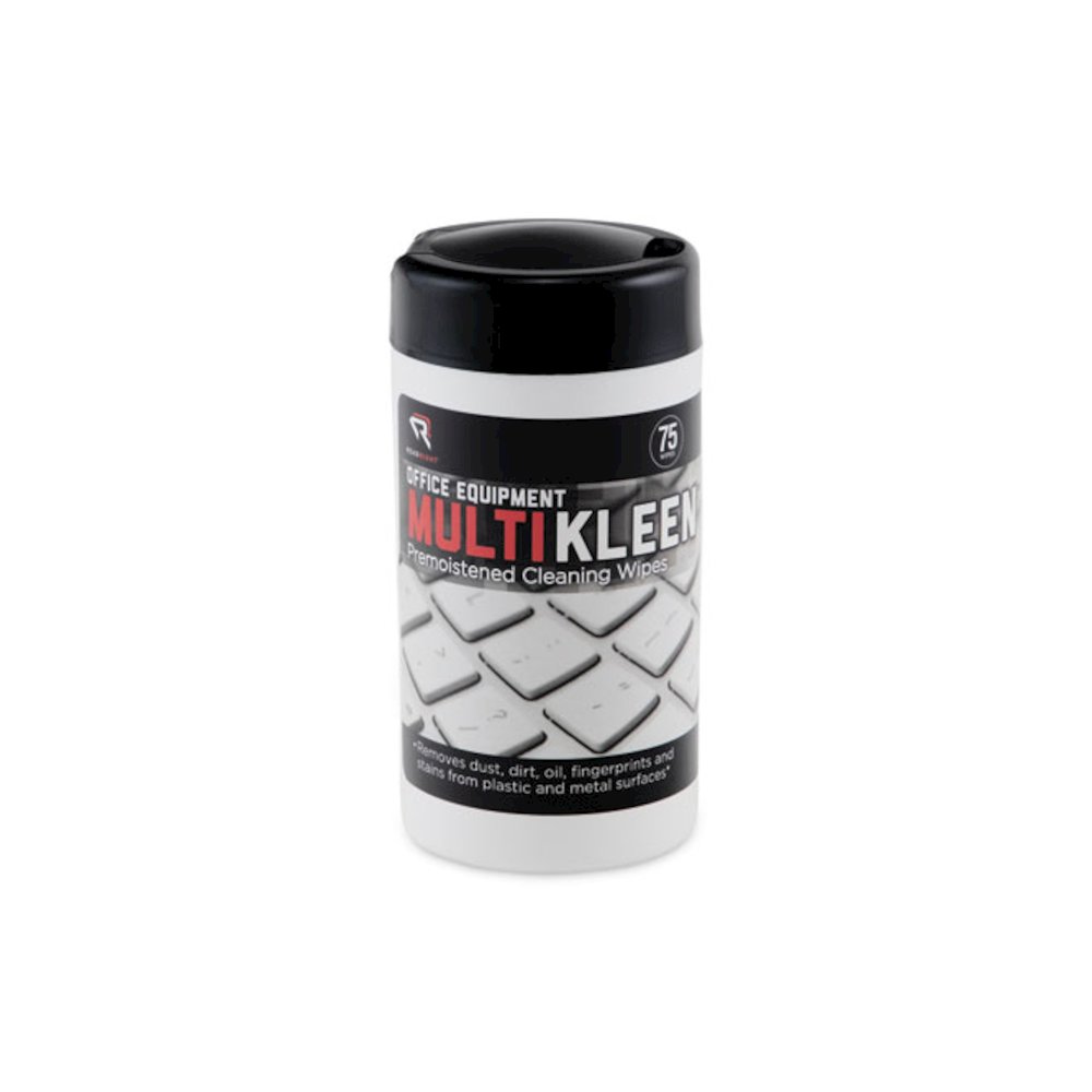 Office Equipment MultiKleen Wet Wipes, Cloth, 5.44 x 6.38, 75/Tub. Picture 1