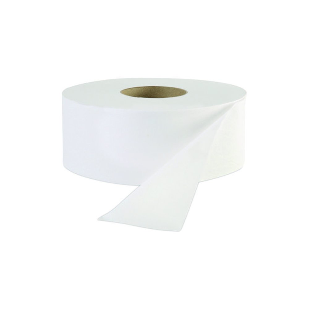 JRT Jr. Bath Tissue, Jumbo, Septic Safe, 1-Ply, 3.3" x 2,000 ft, White, 12 Rolls/Carton. Picture 2