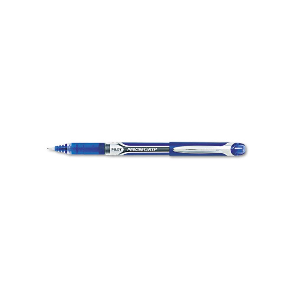 Precise Grip Rollerball Pen, Stick, Bold 1 mm, Blue Ink, Blue Barrel. Picture 4