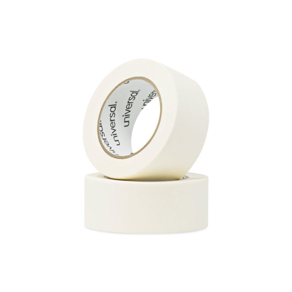 General-Purpose Masking Tape, 3" Core, 48 mm x 54.8 m, Beige, 2/Pack. Picture 3