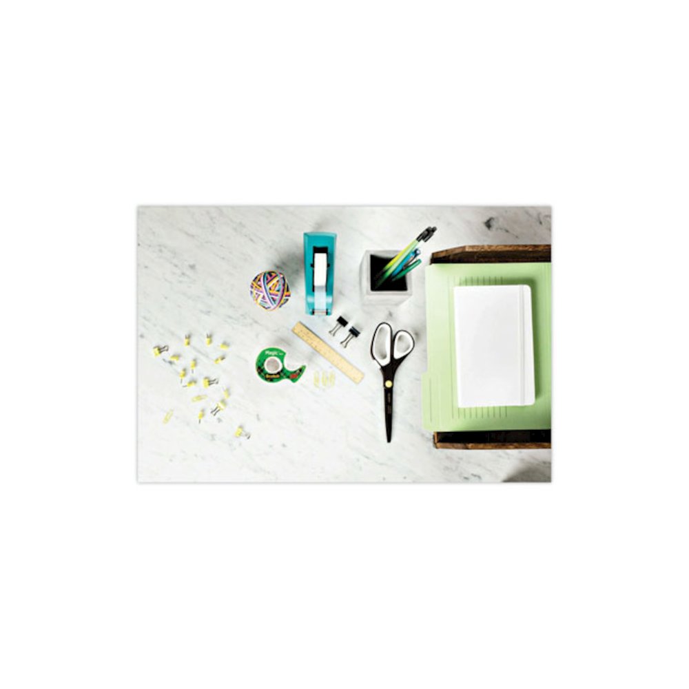 Clip Dispenser Value Pack with 12 Rolls of Tape, 1" Core, Plastic, Charcoal. Picture 3