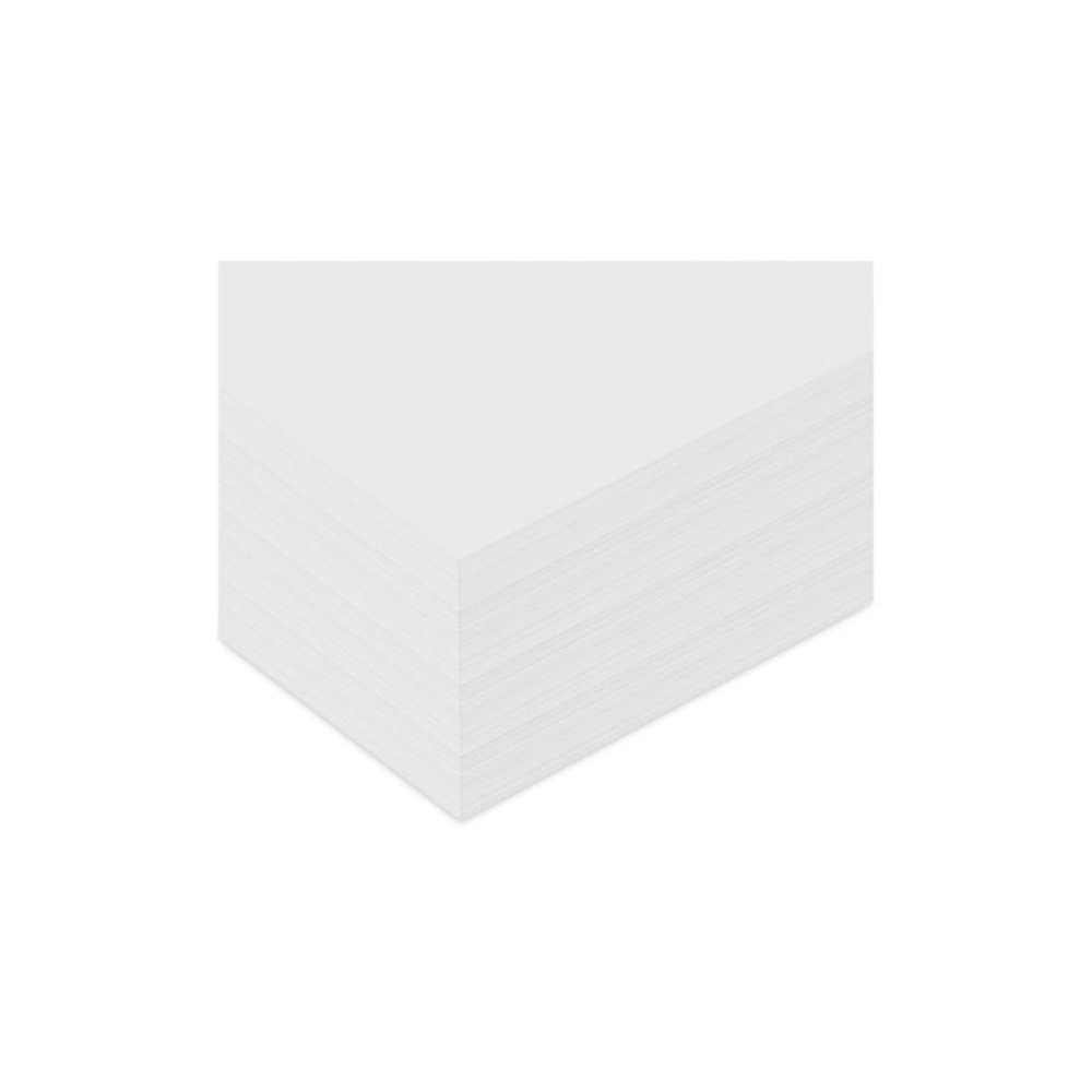 Loose White Memo Sheets, 4 x 6, Unruled, Plain White, 500/Pack. Picture 6