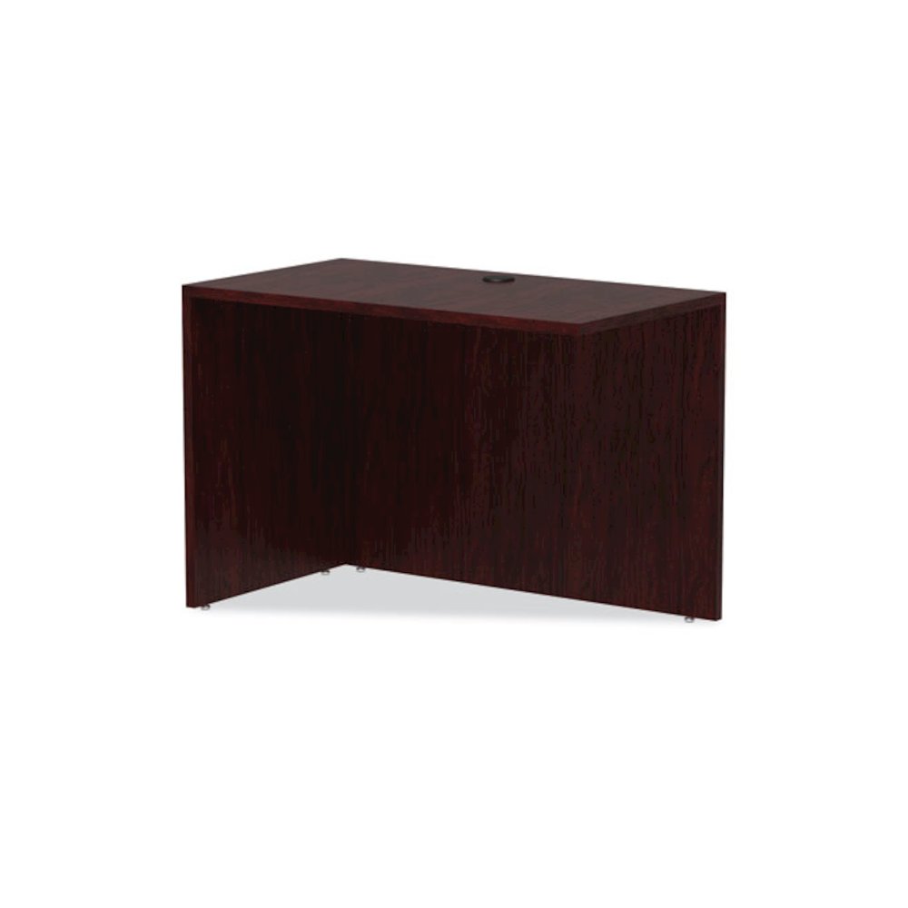 Alera Valencia Series Reversible Return/Bridge Shell, 42w x 23.63d x 29.5h. Mahogany. Picture 6