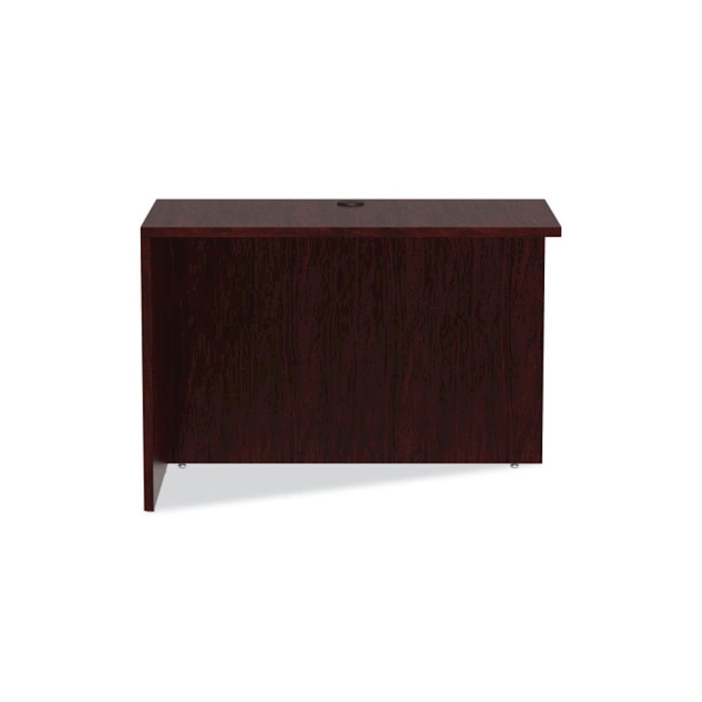 Alera Valencia Series Reversible Return/Bridge Shell, 42w x 23.63d x 29.5h. Mahogany. Picture 7
