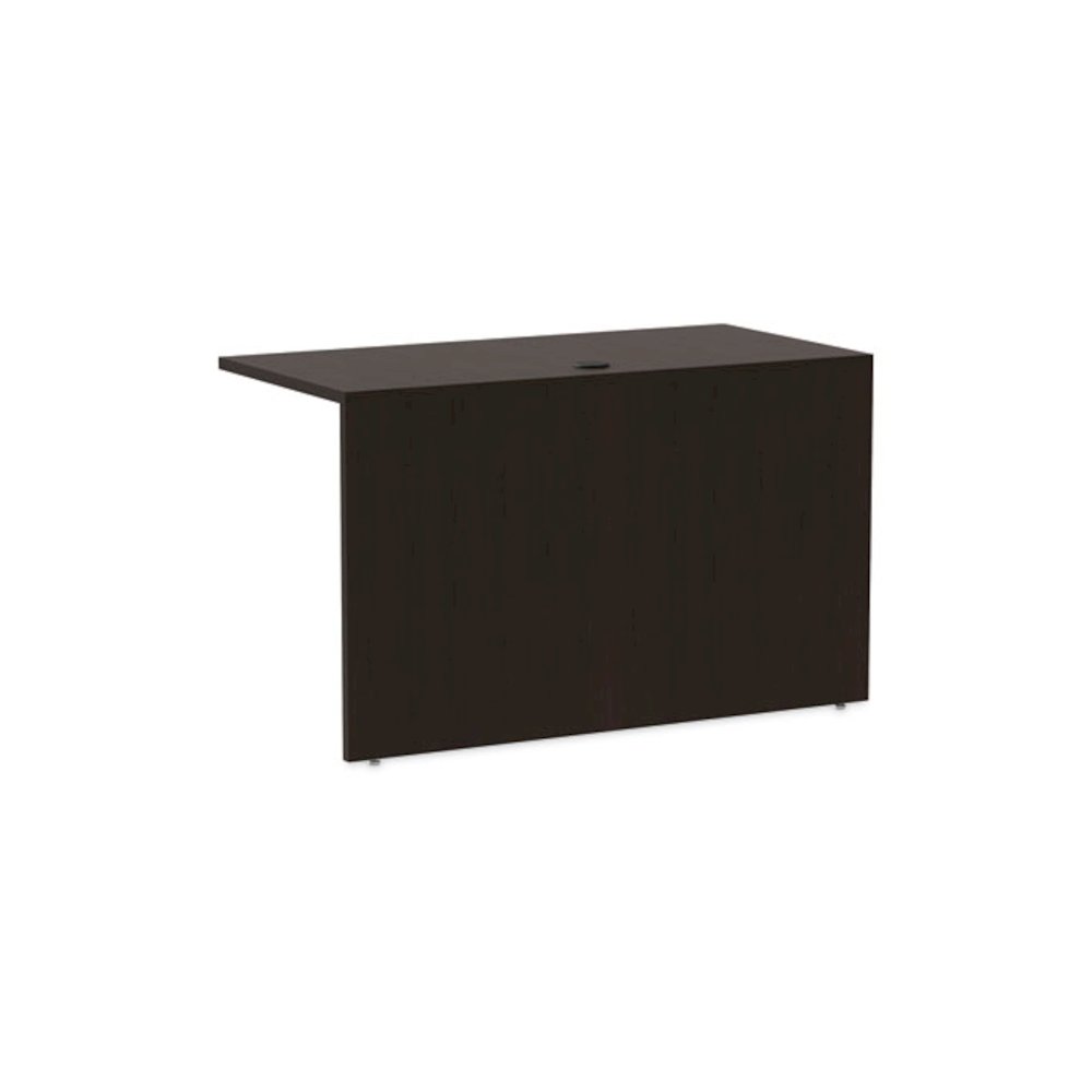Alera Valencia Series Reversible Return/Bridge Shell, 47.25w x 23.63d x 29.5h, Espresso. Picture 5