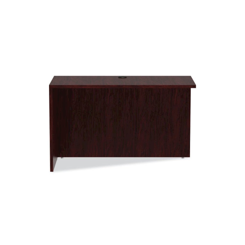 Alera Valencia Series Reversible Return/Bridge Shell, 47.25w x 23.63d x 29.5h, Mahogany. Picture 7