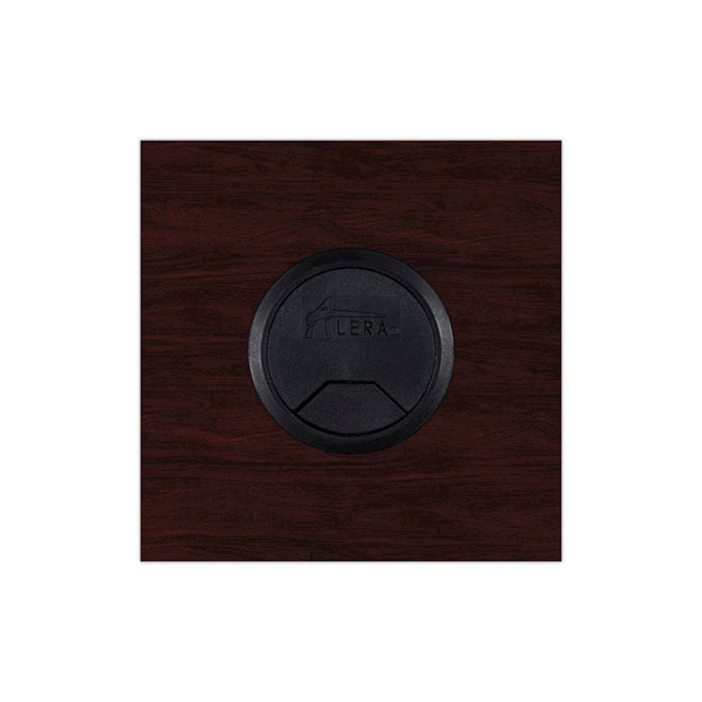 Alera Valencia Series Reversible Return/Bridge Shell, 47.25w x 23.63d x 29.5h, Mahogany. Picture 8