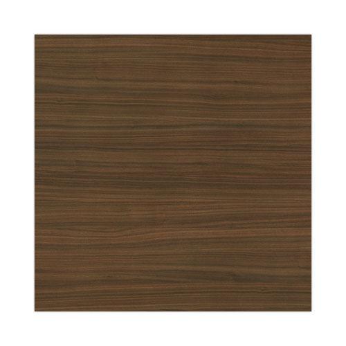 Alera Valencia Series Bookcase, Three-Shelf, 31.75w x 14d x 39.38h, Modern Walnut. Picture 8