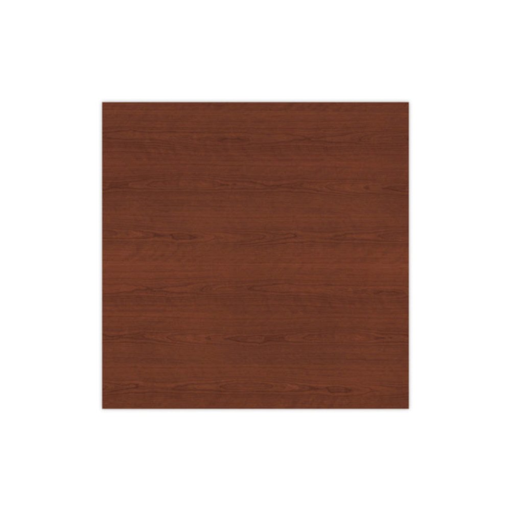 Alera Valencia Series Bookcase, Four-Shelf, 31.75w x 14d x 54.88h, Medium Cherry. Picture 8