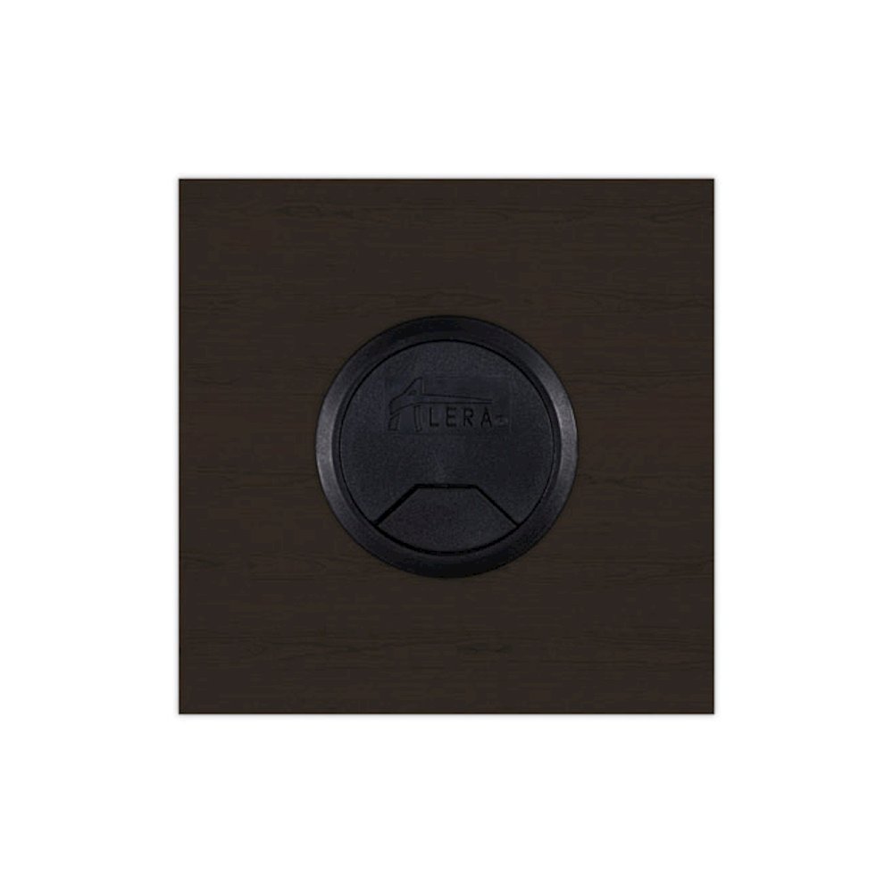 Alera Valencia Series Straight Front Desk Shell, 65" x 29.5" x 29.63", Espresso. Picture 9