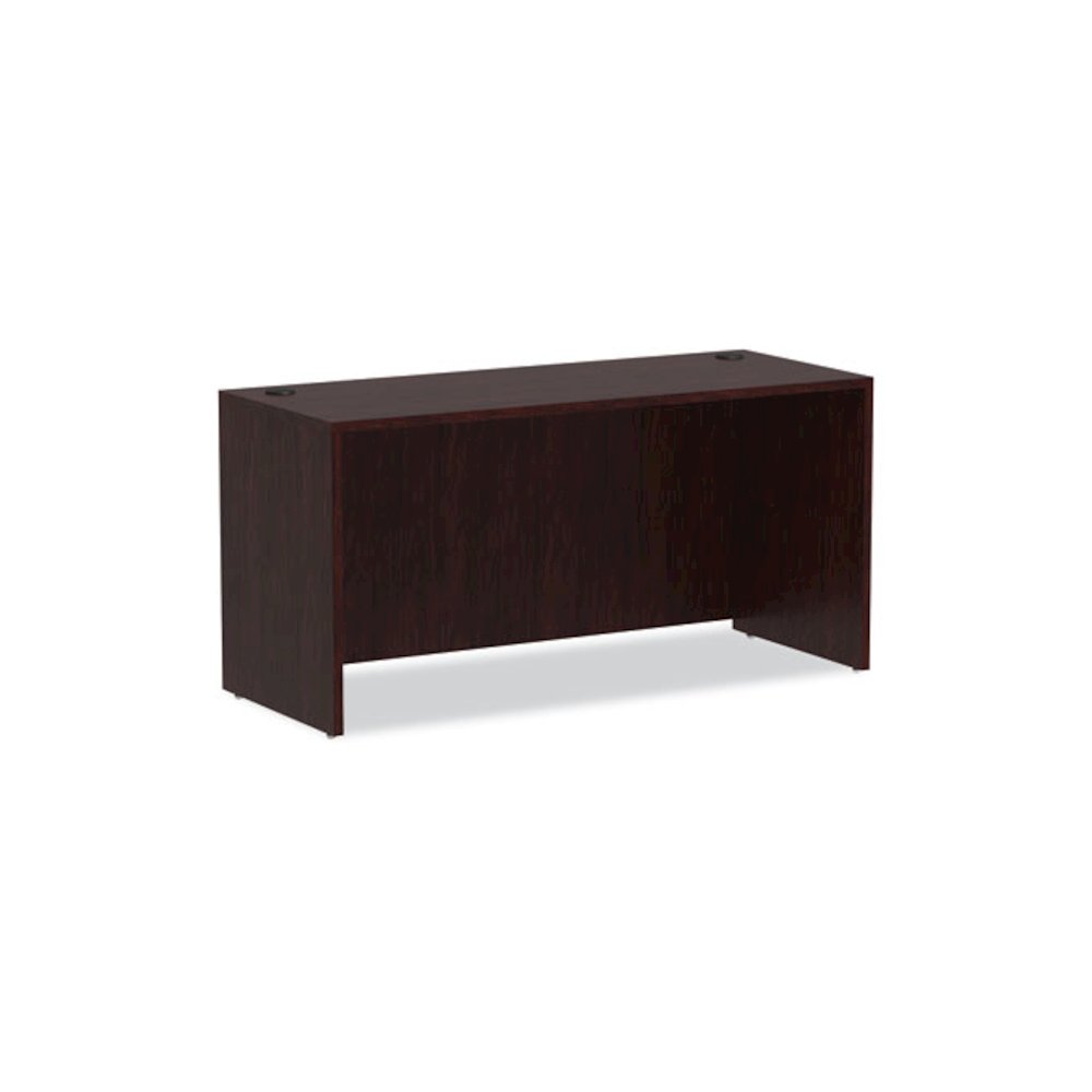 Alera Valencia Series Credenza Shell, 59.13w x 23.63d x 29.5h, Mahogany. Picture 1