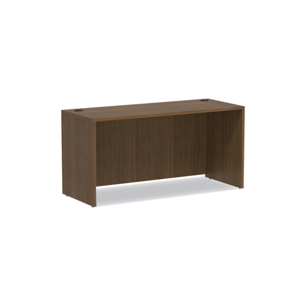 Alera Valencia Series Credenza Shell, 59.13w x 23.63d x 29.5h, Modern Walnut. Picture 1